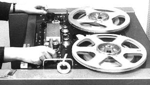 Photo of the EMI BRT2  reel tape recorder provided to the Museum of Magnetic Sound Recording by Roger Wilmut, BBC engineer from 1960